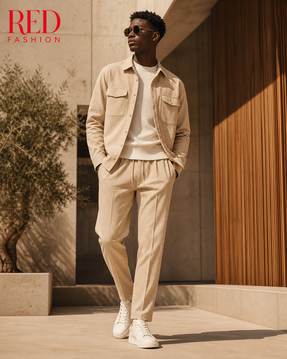 Red Fashion Gen Z outfit
